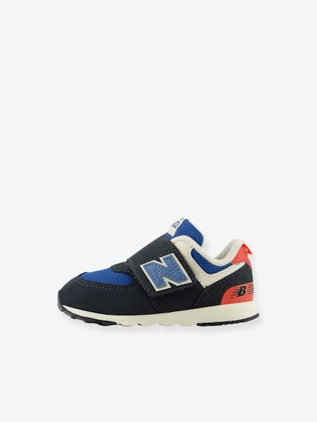 Sneakers klittenband baby NW574RBT NEW BALANCE® marineblauw - vertbaudet enfant 