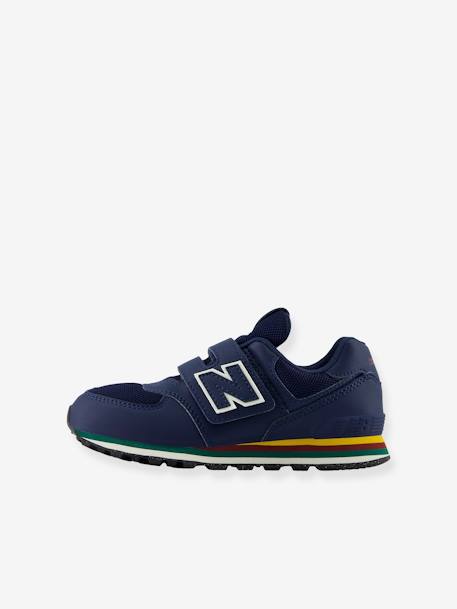 Sneakers klittenband baby PV574KIG NEW BALANCE® marineblauw - vertbaudet enfant 