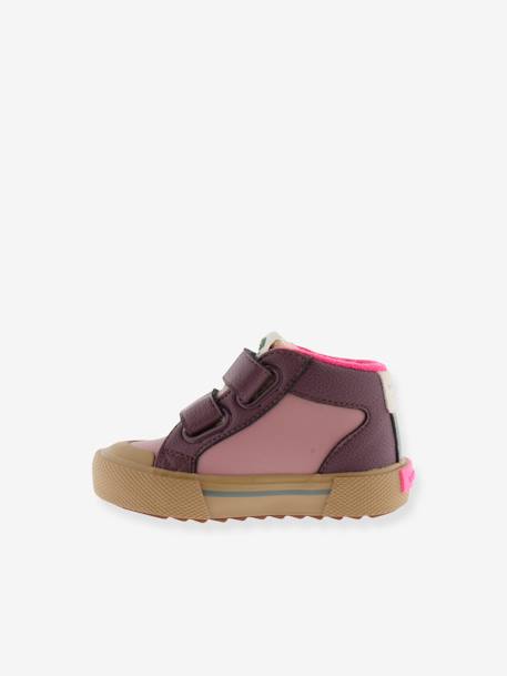 Stoffen sneakers Tribu VICTORIA groen+rozen - vertbaudet enfant 