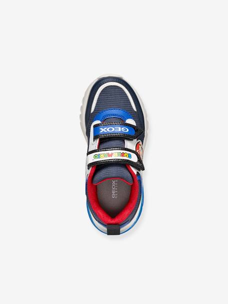 Sneakers met licht J CIBERDRON BOY GEOX® marineblauw - vertbaudet enfant 