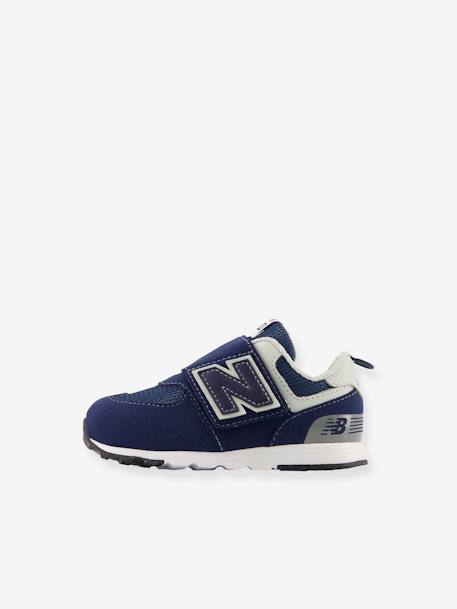 Sneakers klittenband baby NW574NV NEW BALANCE® marineblauw - vertbaudet enfant 