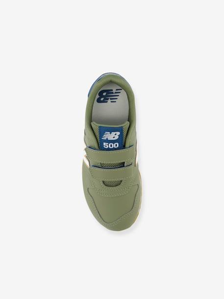 Kindersneakers met klittenband PV500FDD NEW BALANCE® kaki - vertbaudet enfant 