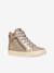 Meisjessneakers J46MN J Mirroless GEOX beige - vertbaudet enfant 