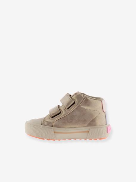 Stoffen sneakers Tribu VICTORIA goudbeige - vertbaudet enfant 