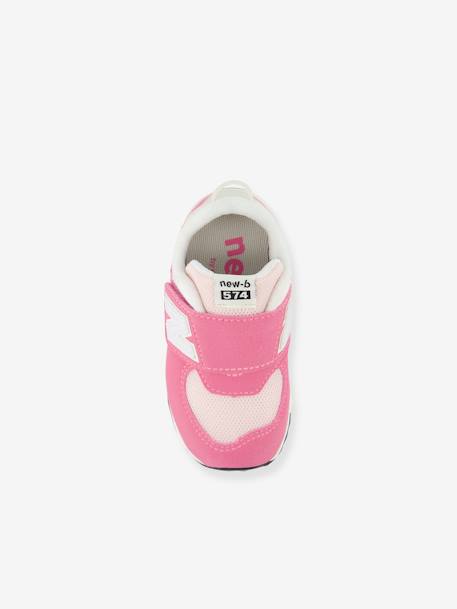 Sneakers klittenband baby NW574RBS NEW BALANCE® rozen - vertbaudet enfant 