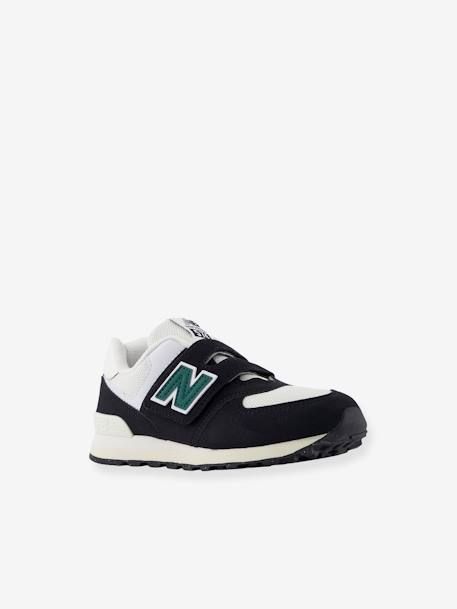 Kindersneakers met klittenband PV574RBG NEW BALANCE® zwart - vertbaudet enfant 