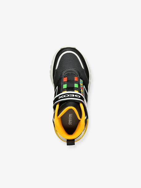 Hoge sneakers met licht J CIBERDRON Boy GEOX® zwart - vertbaudet enfant 