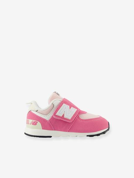 Sneakers klittenband baby NW574RBS NEW BALANCE® rozen - vertbaudet enfant 