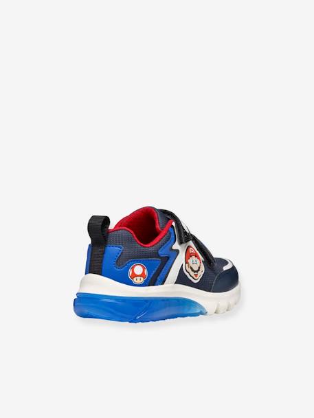 Sneakers met licht J CIBERDRON BOY GEOX® marineblauw - vertbaudet enfant 