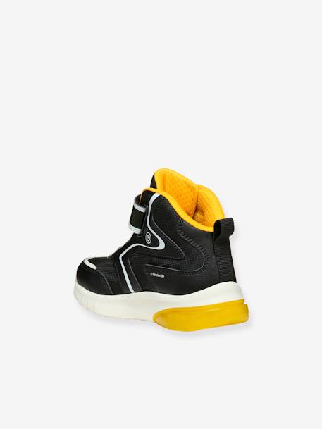 Hoge sneakers met licht J CIBERDRON Boy GEOX® zwart - vertbaudet enfant 