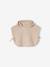 Gebreide cape/trui baby's met capuchon en oortjes gemêleerd beige - vertbaudet enfant 