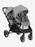 JOIE Evalite Duo dubbele wandelwagen grijs+zwart - vertbaudet enfant 