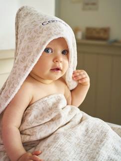 Baby-Badcape, badjas-Set met aanpasbare badcape + washandje HYGGE