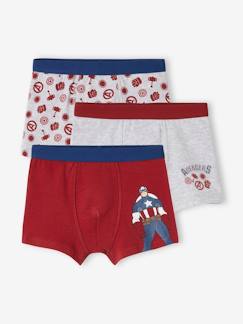 Jongens-Ondergoed-Set van 3 boxershorts jongens Marvel® Avengers