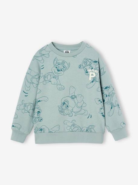 Sweatshirt jongens Paw Patrol® blauwgroen - vertbaudet enfant 