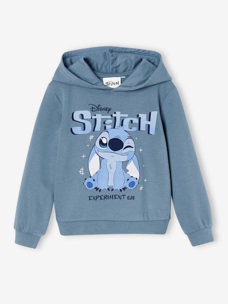 Sweater met capuchon Disney® Stitch jeansblauw - vertbaudet enfant 