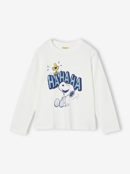 Pyjama jongens Snoopy Peantus® Hahaha nachtblauw - vertbaudet enfant 