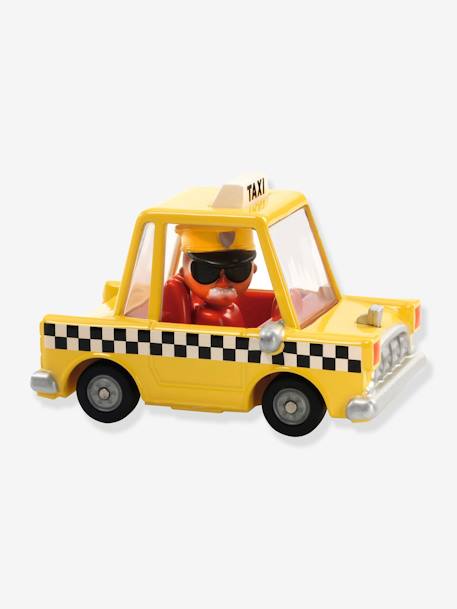 Auto crazy motors DJECO bordeauxrood+geel+goudgeel+groen+zwart - vertbaudet enfant 