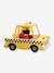 Auto crazy motors DJECO bordeauxrood+geel+goudgeel+groen+zwart - vertbaudet enfant 