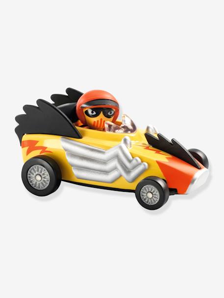 Auto crazy motors DJECO bordeauxrood+geel+goudgeel+groen+zwart - vertbaudet enfant 