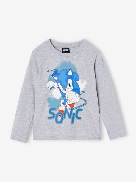 Jongenspyjama Sonic® gemêleerd grijs - vertbaudet enfant 