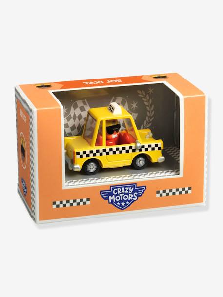 Auto crazy motors DJECO bordeauxrood+geel+goudgeel+groen+zwart - vertbaudet enfant 