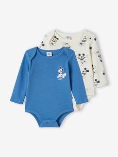 Baby-Set met 2 babyrompers met Disney® Mickey