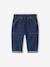 Babyjeans met elastische taille ongewassen denim+stone - vertbaudet enfant 