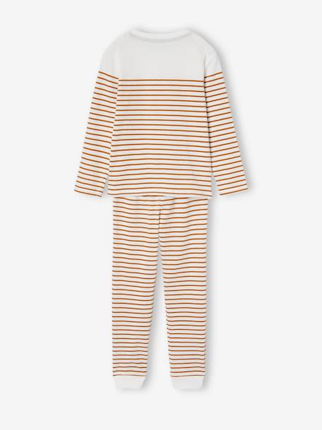 Set van 2 'coole' pyjamabroeken voor jongens karamel - vertbaudet enfant 