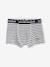 Set van 5 gestreepte jongensboxers ecru - vertbaudet enfant 