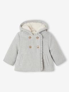 -Wollen babyjas Een warme, knusse jas voor de winter!