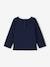 Basics baby 'cool little sister' T-shirt marineblauw - vertbaudet enfant 