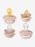 Set van 4 Try It spenen - BIBS beige+rouge+saliegroen - vertbaudet enfant 