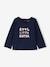 Basics baby 'cool little sister' T-shirt marineblauw - vertbaudet enfant 