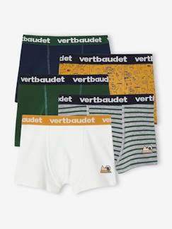 Jongens-Ondergoed-Set met 5 stretch boxers voor jongens