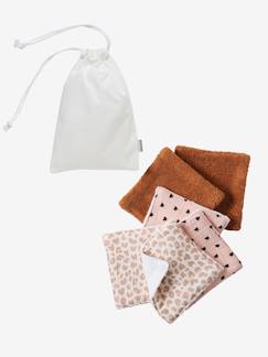 Linnengoed en decoratie-Badlinnen-Set van 6 washandjes