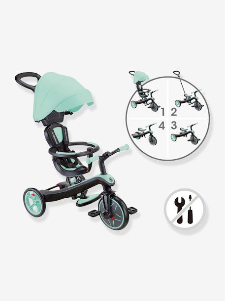 GLOBBER 4 in 1 Evolutionaire driewieler beige+blauw+mintgroen+rozen - vertbaudet enfant 