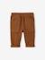 Wijde broek met elastische taille jongensbaby roest - vertbaudet enfant 