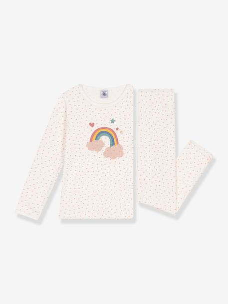 Pyjama PETIT BATEAU wit, bedrukt - vertbaudet enfant 