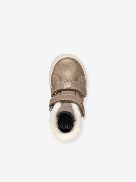 Meisjessneakers B465XA Nashik GEOX taupe - vertbaudet enfant 