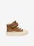 Hoge sneakers met klittenband Gisli baby GEOX® kameel - vertbaudet enfant 