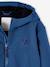 Fleece sportjack voor jongens blauw - vertbaudet enfant 