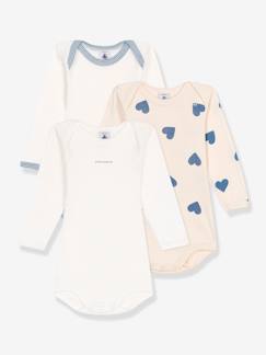 Set van 3 rompertjes Petit Bateau  - vertbaudet enfant