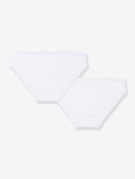 Set van 2 onderbroekjes PETIT BATEAU wit - vertbaudet enfant 