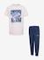 Set T-shirt en joggingbroek jongens CONVERSE marineblauw - vertbaudet enfant 