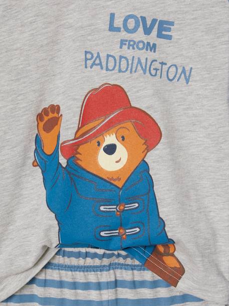 Jongenspyjama van katoen Paddington marineblauw, gestreept - vertbaudet enfant 