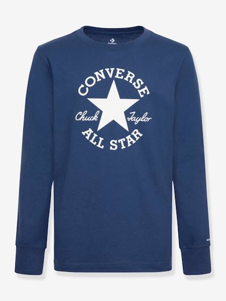 CONVERSE Essentials kinder-T-shirt met lange mouwen marineblauw - vertbaudet enfant 