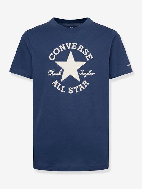 Kindershirt Chuck Taylor Patch CONVERSE marineblauw - vertbaudet enfant 