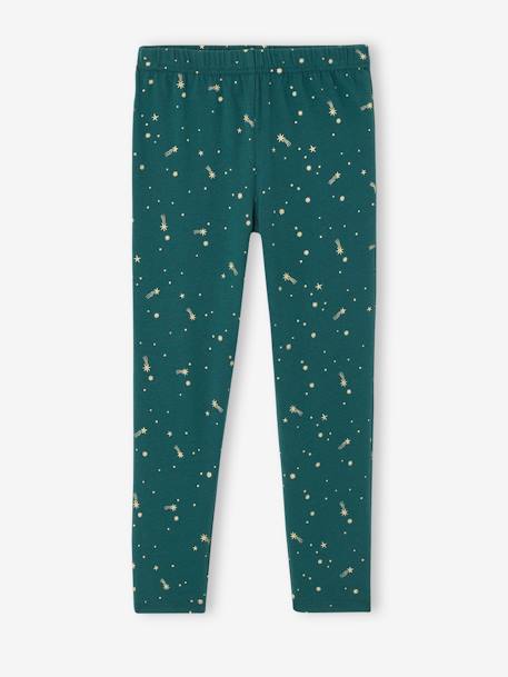 Kerstset met pyjama + sokken groen - vertbaudet enfant 