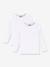 Set van 2 witte T-shirts met lange mouwen - PETIT BATEAU wit - vertbaudet enfant 